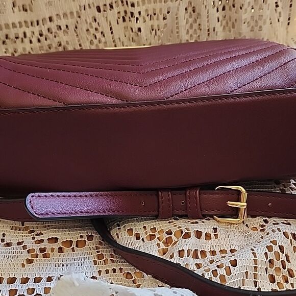 Plum Steve Madden Quilted Blexi Crossbody Bag - Picture 12 of 12